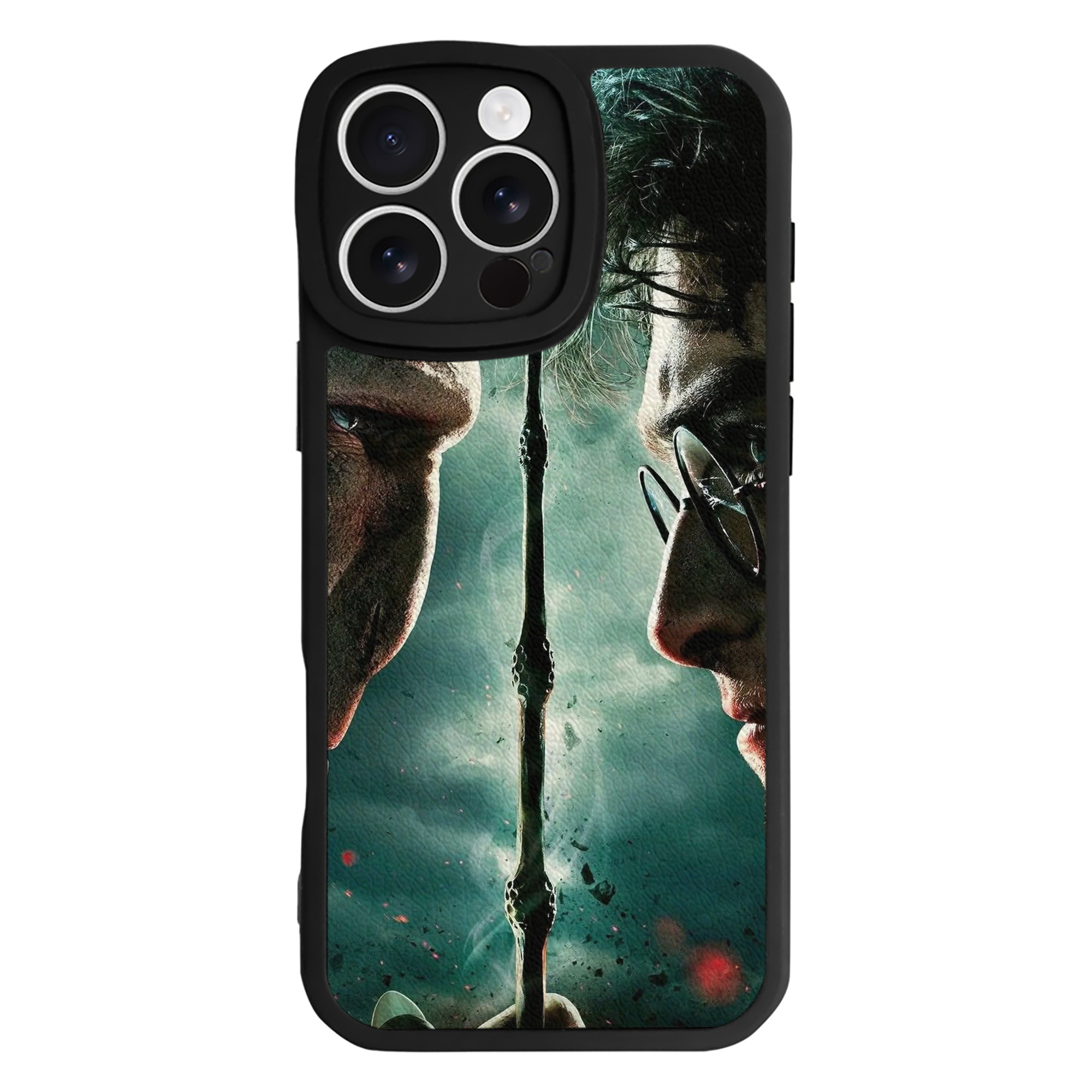 （画像用） Harry Potter ハリー・ポッターシリーズ 【iPhone 16シリーズ対応】シリコンスマホケース（レザー調） 材質：シリコン